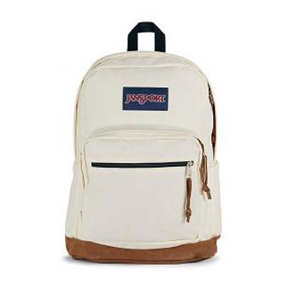 Beige JanSport Right Pack Laptop Backpacks | MY_JS487