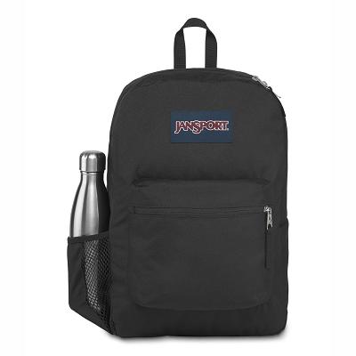 Black JanSport CROSS TOWN School Backpacks | MY_JS184