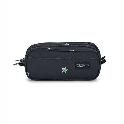 Black JanSport Large Accessory Pouch Pencil Cases | MY_JS407
