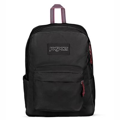 Black JanSport Restore Pack School Backpacks | MY_JS427