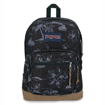 Black JanSport Right Pack School Backpacks | MY_JS532