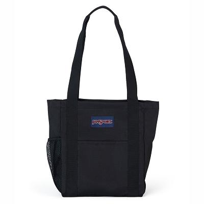 Black JanSport SHOPPER TOTE X BAG Tote Bags | MY_JS544