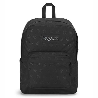 Black JanSport SuperBreak® Plus Laptop Backpacks | MY_JS093