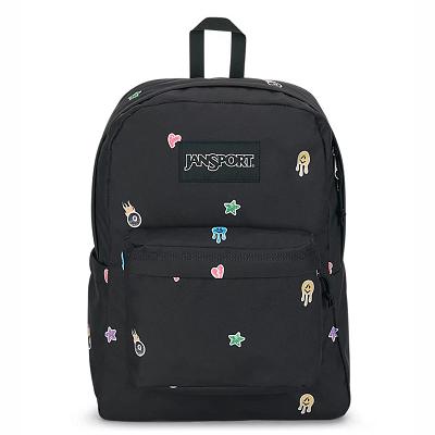 Black JanSport SuperBreak® Plus School Backpacks | MY_JS028