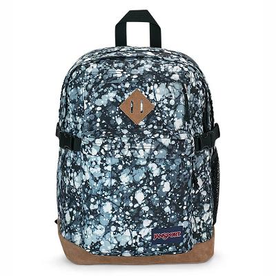 Blue / Black JanSport SUEDE CAMPUS School Backpacks | MY_JS414