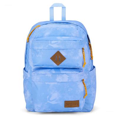 Blue JanSport Double Break School Backpacks | MY_JS309