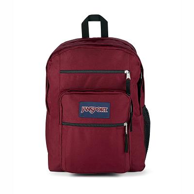 Burgundy JanSport BIG STUDENT Laptop Backpacks | MY_JS384