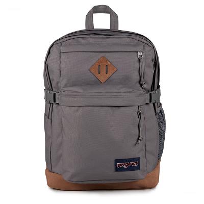 Deep Grey JanSport SUEDE CAMPUS School Backpacks | MY_JS118