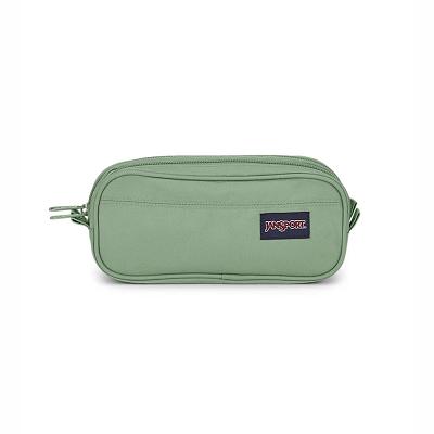 Green JanSport Large Accessory Pouch Pencil Cases | MY_JS260