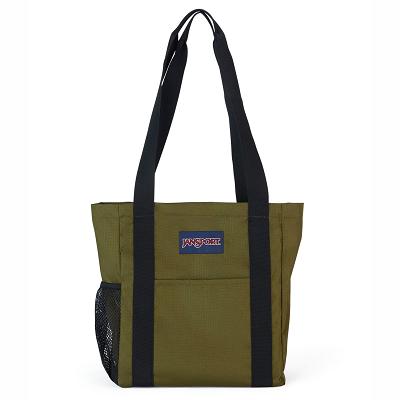 Green JanSport SHOPPER TOTE X BAG Tote Bags | MY_JS077