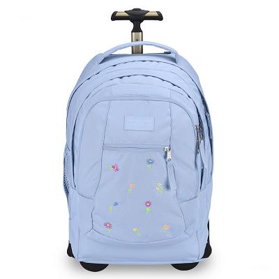 Light Blue JanSport Driver 8 Rolling Backpacks | MY_JS586