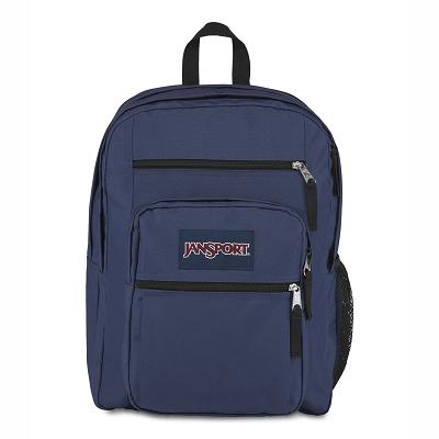 Navy JanSport BIG STUDENT Laptop Backpacks | MY_JS319