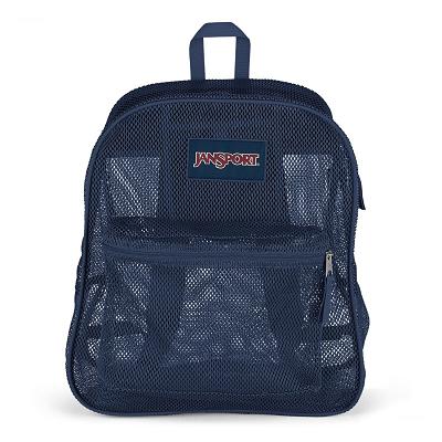 Navy JanSport Mesh Pack School Backpacks | MY_JS429