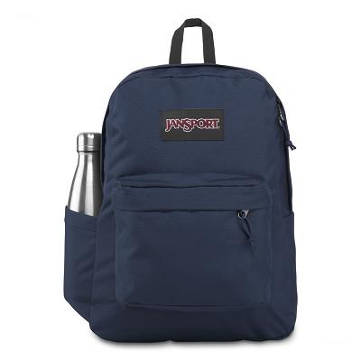 Navy JanSport SuperBreak® Plus School Backpacks | MY_JS330