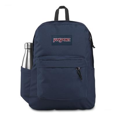 Navy JanSport SuperBreak® School Backpacks | MY_JS421