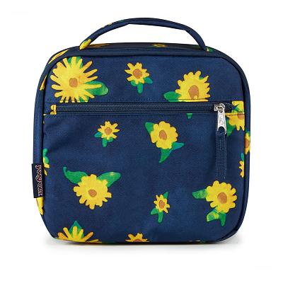 Navy / Yellow JanSport LUNCH BREAK Lunch Bags | MY_JS273