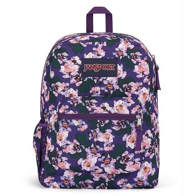 Purple JanSport CROSS TOWN School Backpacks | MY_JS082