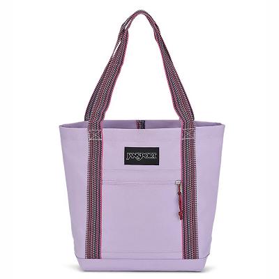 Purple JanSport Restore Tote Tote Bags | MY_JS059