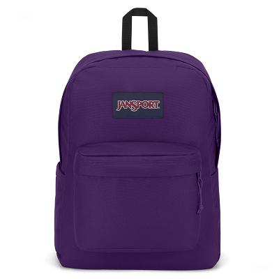 Purple JanSport SuperBreak® Plus School Backpacks | MY_JS454