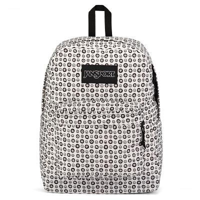 White / Black JanSport SuperBreak® Plus School Backpacks | MY_JS580