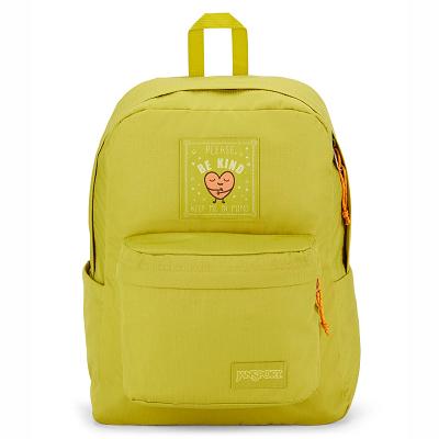 Yellow JanSport SUPERBREAK PLUS FX Laptop Backpacks | MY_JS447