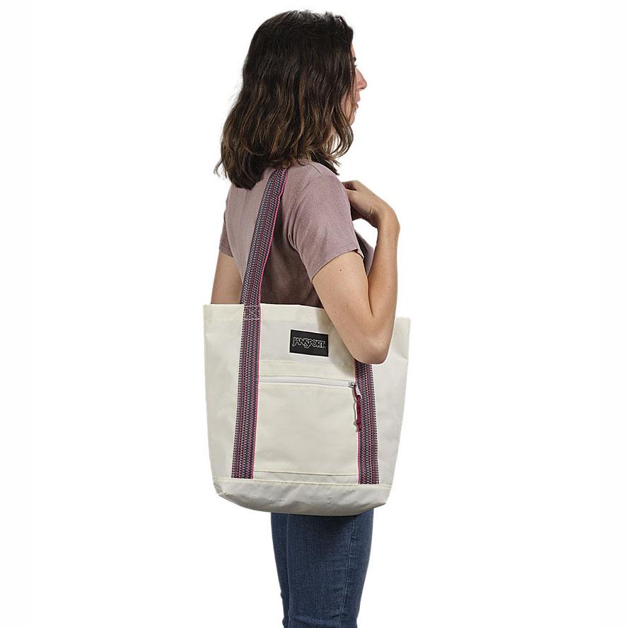 Beige JanSport Restore Tote Tote Bags | MY_JS144