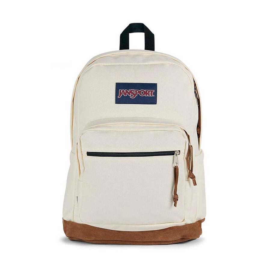 Beige JanSport Right Pack Laptop Backpacks | MY_JS487