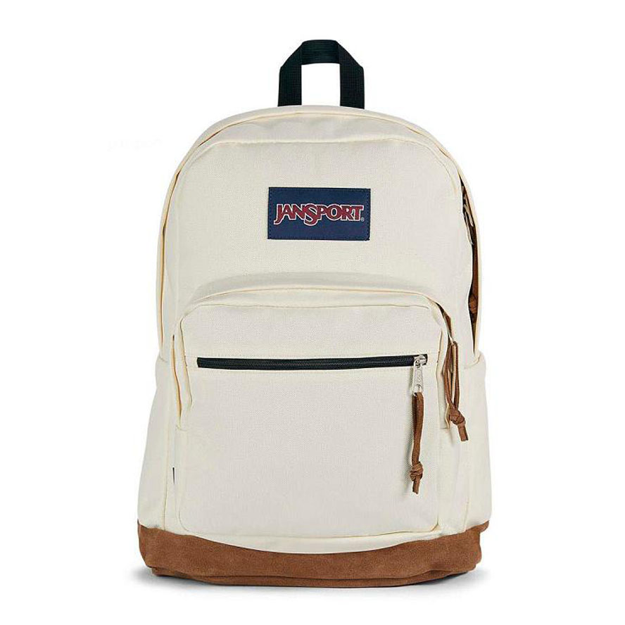 Beige JanSport Right Pack School Backpacks | MY_JS552