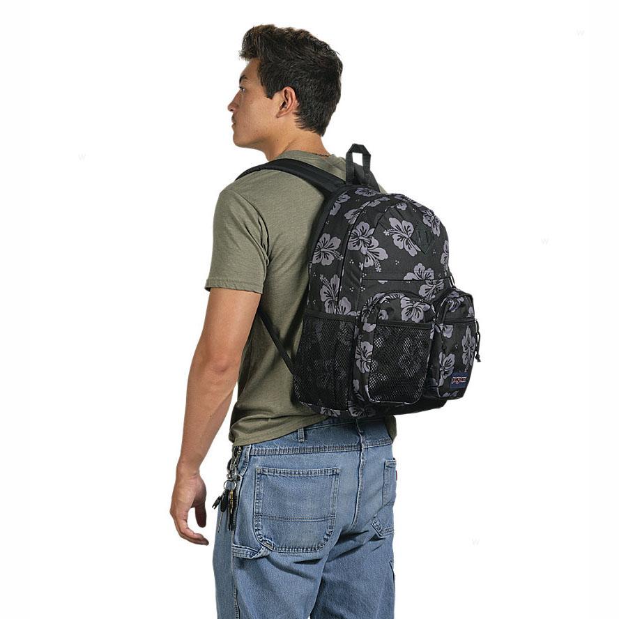 Black / Grey JanSport GRANBY Laptop Backpacks | MY_JS578