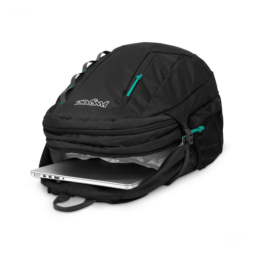 Black JanSport Agave Work Backpacks | MY_JS504