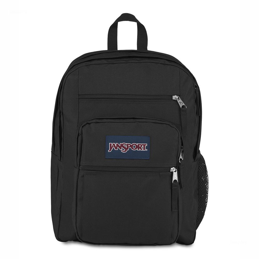 Black JanSport BIG STUDENT Laptop Backpacks | MY_JS574