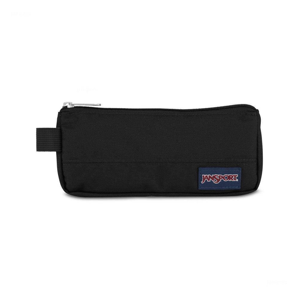 Black JanSport Basic Accessory Pouch Pencil Cases | MY_JS365