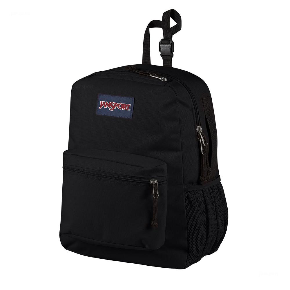 Black JanSport CENTRAL ADAPTIVE School Backpacks | MY_JS515