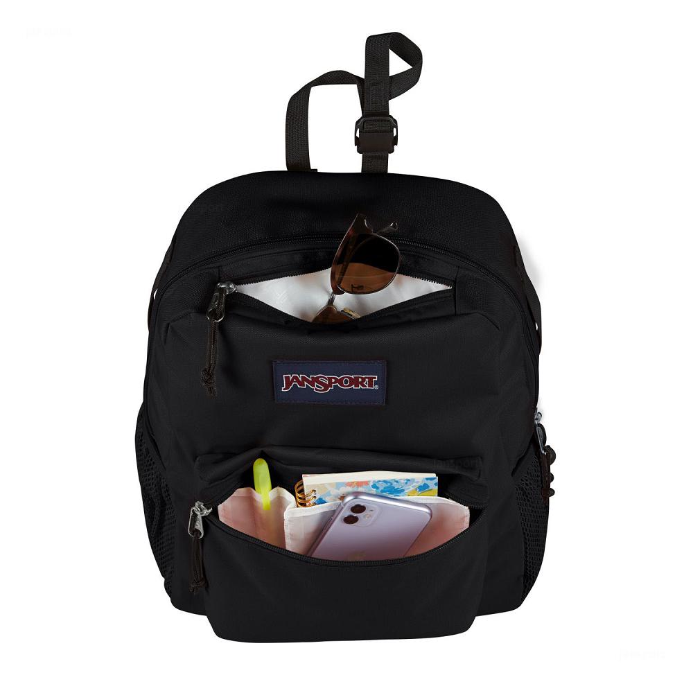 Black JanSport CENTRAL ADAPTIVE School Backpacks | MY_JS515