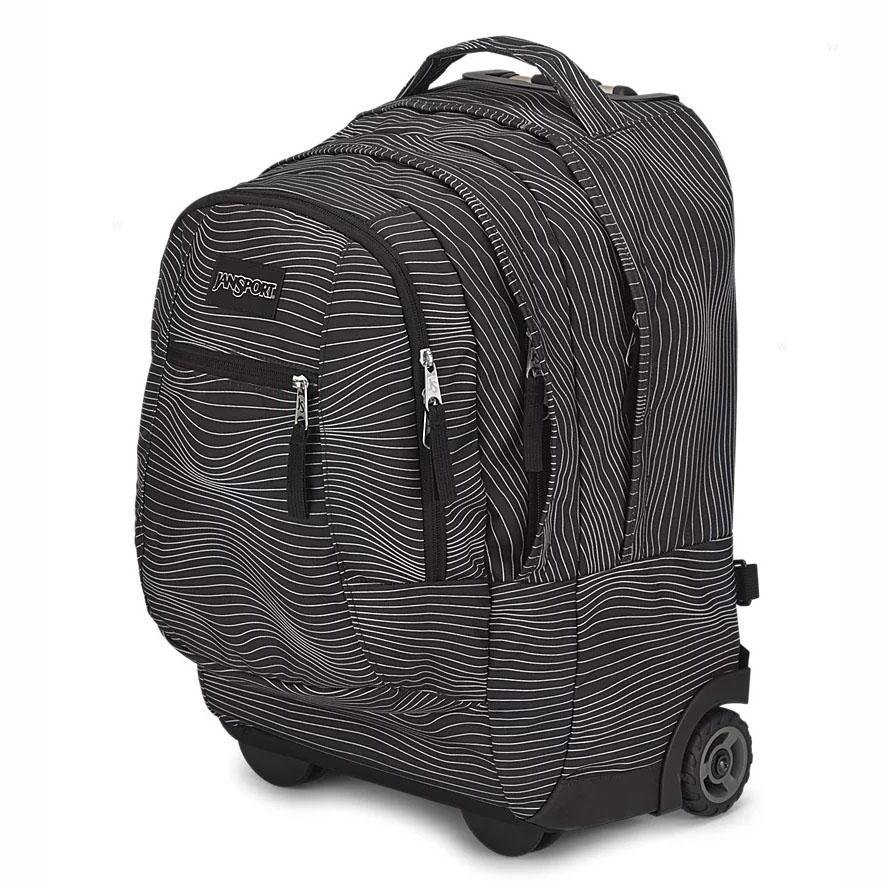Black JanSport Driver 8 Rolling Backpacks | MY_JS581