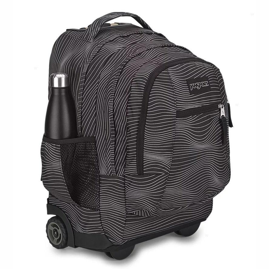 Black JanSport Driver 8 Rolling Backpacks | MY_JS581