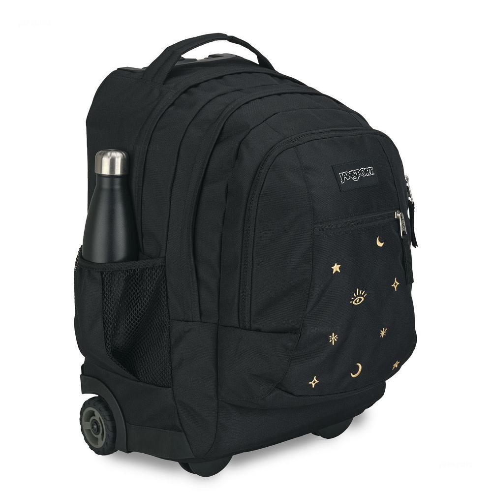 Black JanSport Driver 8 Rolling Work Backpacks | MY_JS113