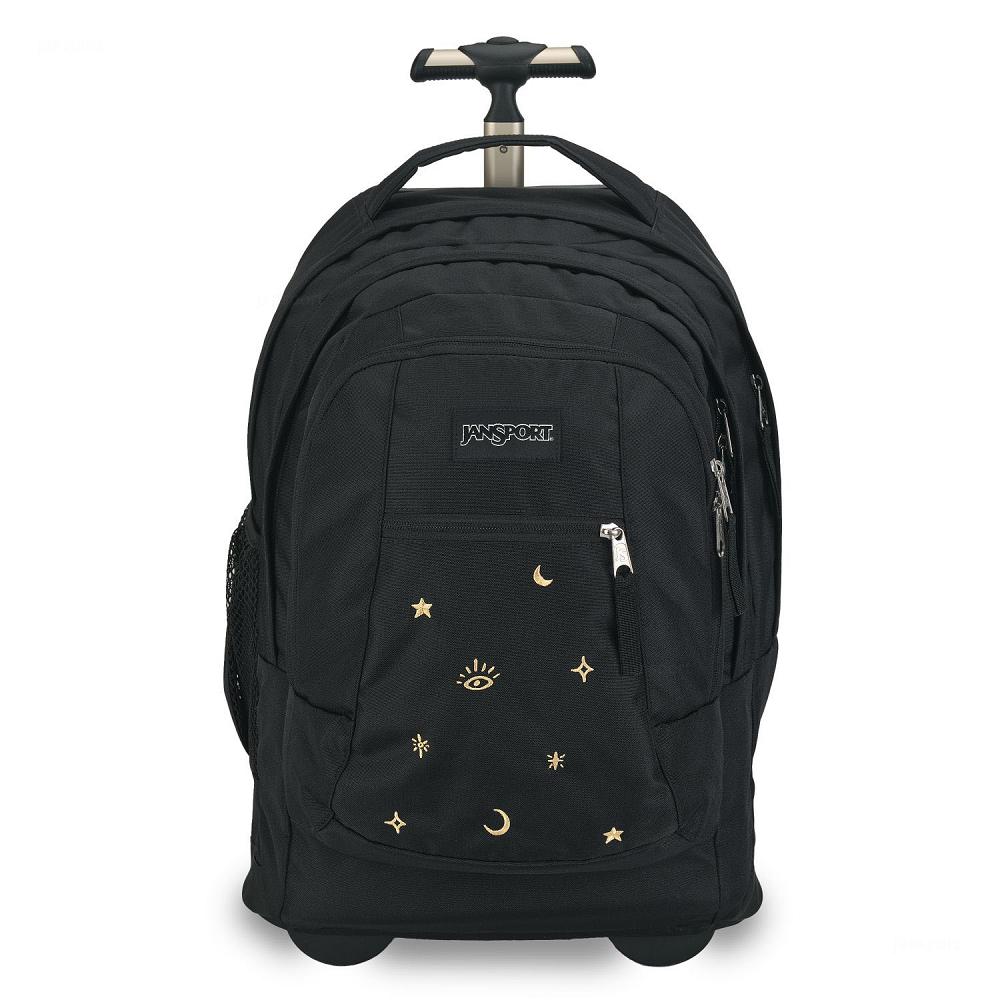 Black JanSport Driver 8 Rolling Work Backpacks | MY_JS113