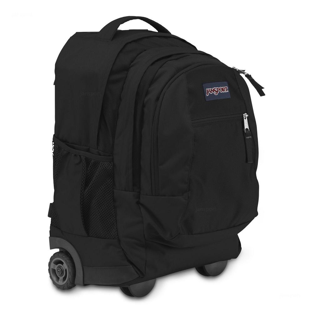 Black JanSport Driver 8 Rolling Work Backpacks | MY_JS121