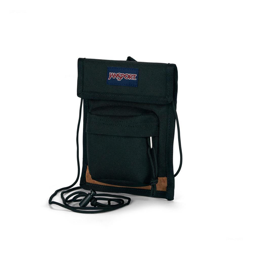 Black JanSport Essential Carryall Crossbody Bags | MY_JS300