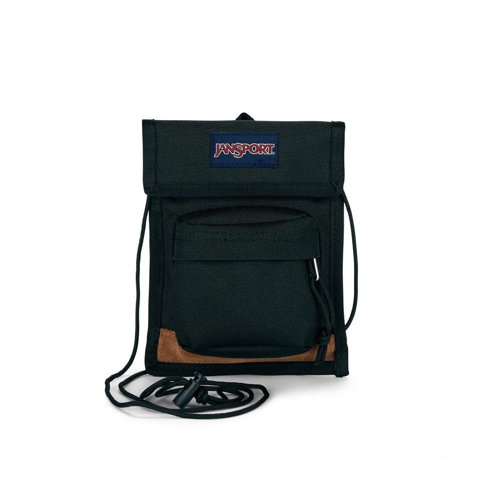 Black JanSport Essential Carryall Crossbody Bags | MY_JS300