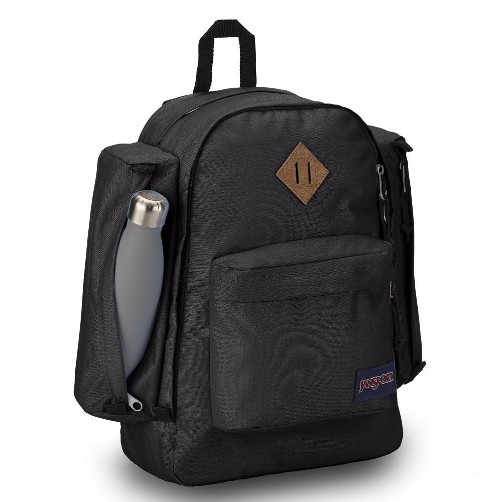 Black JanSport Field Pack Hiking Backpacks | MY_JS087