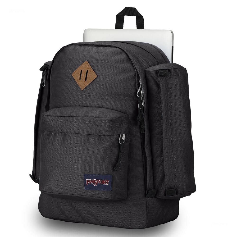 Black JanSport Field Pack Hiking Backpacks | MY_JS087