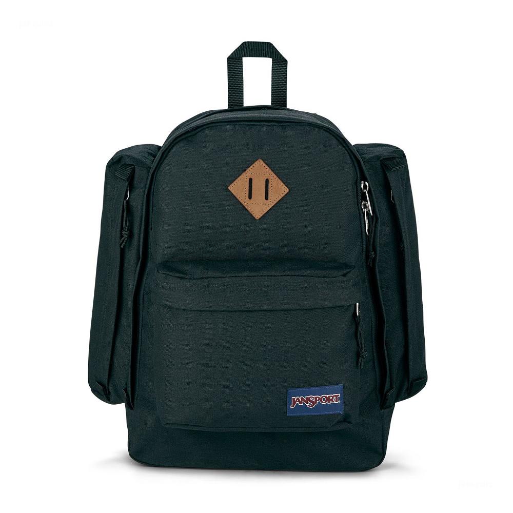 Black JanSport Field Pack Hiking Backpacks | MY_JS087