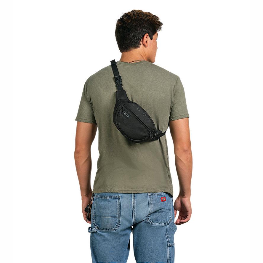 Black JanSport Fifth Avenue Fanny Packs | MY_JS297