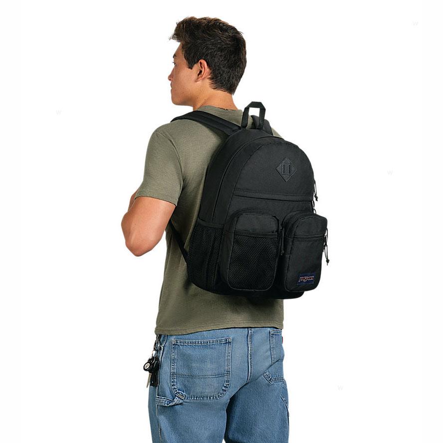 Black JanSport GRANBY School Backpacks | MY_JS02B