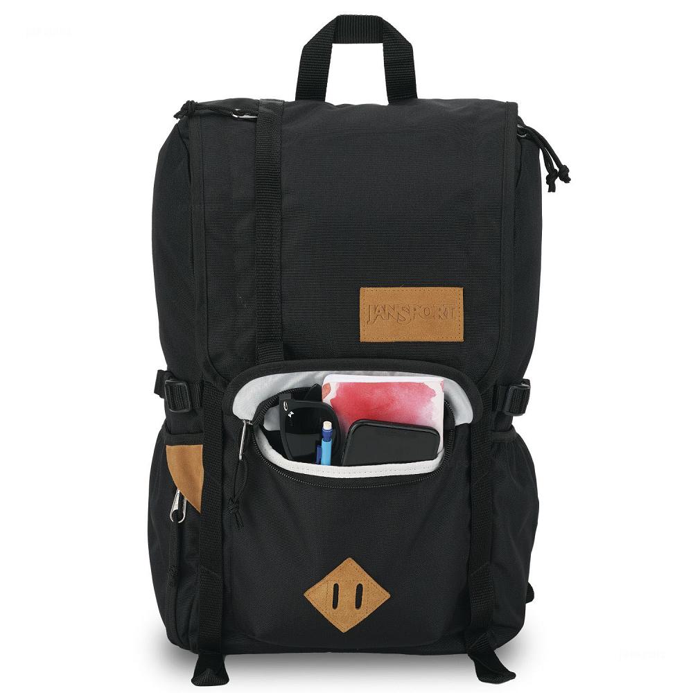 Black JanSport Hatchet Work Backpacks | MY_JS361