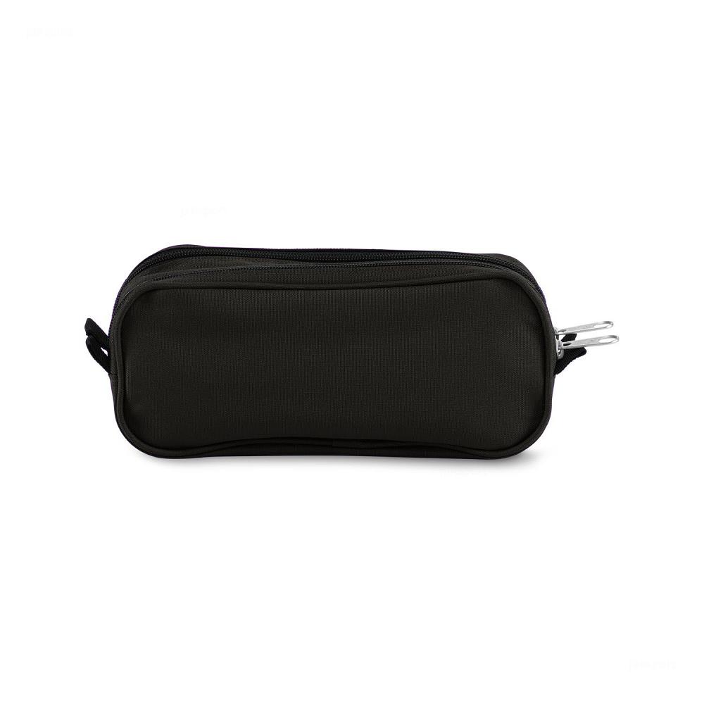 Black JanSport Large Accessory Pouch Pencil Cases | MY_JS168