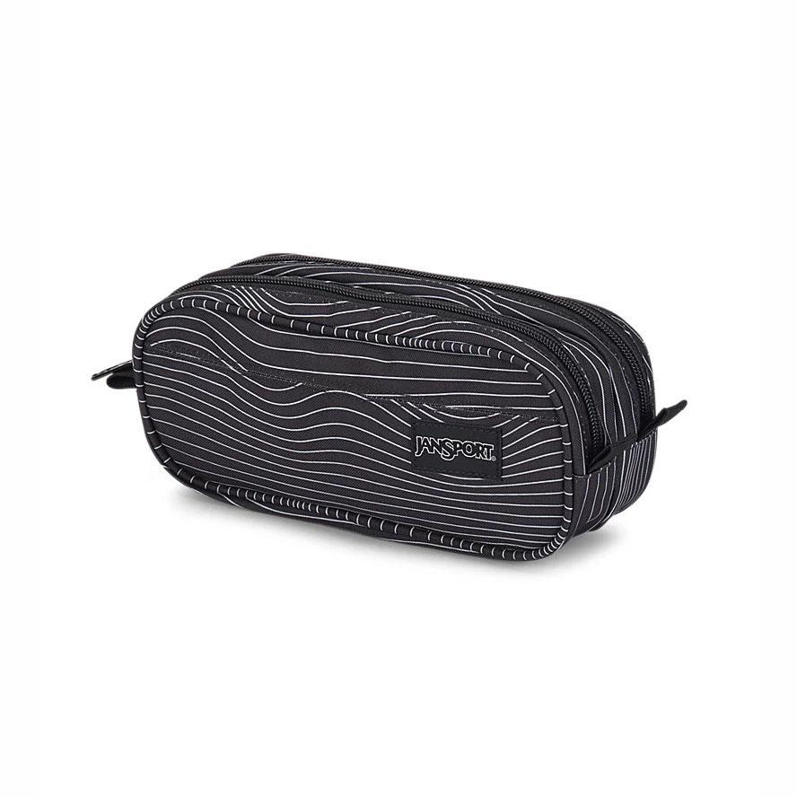 Black JanSport Large Accessory Pouch Pencil Cases | MY_JS479