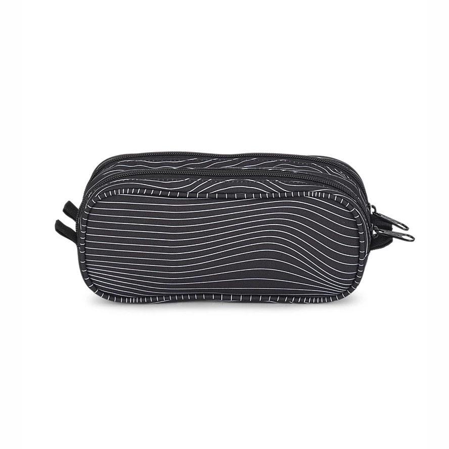 Black JanSport Large Accessory Pouch Pencil Cases | MY_JS479